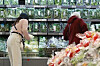 Shoppers browse agricultural products at a supermarket in Seoul on Oct. 24, 2023. [Yonhap]