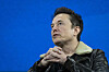 Elon Musk, who purchased Twitter and rebranded it as X, at a conference in New York, Nov. 29, 2023. Musks’ early electionyear attacks on the American voting system have raised alarms among civil rights lawyers, election administrators and Democrats, with President Joe Biden’s campaign calling the billionaire’s posts “profoundly irresponsible.” [Haiyun Jiang/The New York Times]