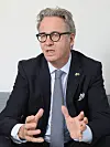 Swedish Ambassador to Korea Jakob Hallgren speaks with the Korea JoongAng Daily on Oct. 30 at the embassy in central Seoul. [PARK SANG-MOON]