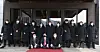 Lawmakers of the People Power Party stage a sit-in at the main gate of the Supreme Court after they were stopped by the court security troops from entering the building to meet with Supreme Court Chief Justice Kim Myeong-su. [NEWS1]