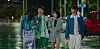 From left to right, Park Hee-jung, Lee Sang-un, Chae Soo-bin and Minho of SHINee in ″The Fabulous″ [NETFLIX]