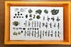 Parts of ornaments to what appears to have been a gilt-bronze saddle were excavated from tomb No. 120-2 in Gyeongju, North Gyeongsang, in May. [CULTURAL HERITAGE ADMINISTRATION]