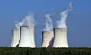 Four cooling towers are running at the Dukovany nuclear power plant in the Czech Republic. [AP]