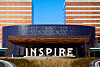Front gates of Mohegan Inspire Entertainment Resort in Incheon [MOHEGAN INSPIRE ENTERTAINMENT RESORT]