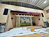 A ceiling of a school gym in Yeosu collapsed on Friday. [YONHAP]