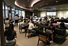 Customers fill a cafe in Seoul on Aug. 11, when the number of daily new Covid-19 cases surpassed 2,000 for the first time since the onset of the pandemic. [NEWS1]