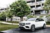 Mercedes-Benz's new GLS unveiled at a launch event in Gapyeong, Gyeonggi, on Monday. [MERCEDES-BENZ KOREA]