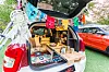 Luggage space for SsangYong Motor’s Tivoli Air being used for camping purposes. [SSANGYONG MOTOR]