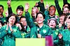 Taiwan Vice President and Democratic Progressive Party presidential candidate Lai Ching-te, who also goes by William, attends a rally in southern Taiwan's Tainan city on Friday, Jan. 12, 2024 ahead of the presidential election on Saturday. (AP Photo/Ng Han Guan)