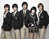 Characters of hit drama series 'Boys Over Flowers' (2009) in uniforms [KBS]