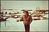 Paul Courtright in Hohyewon, a town in Naju, South Jeolla, where he served as a Peace Corps volunteer. The photo was taken in January 1980. [PAUL COURTRIGHT]