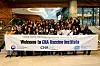 Participants of the training program take a photo after a tour to CHA Vaccine Institute in Seongnam, Gyeonggi, on Nov. 11. [CHA VACCINE INSTITUTE]