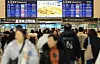 Jeju airport on Sunday morning, when flights were canceled over a cold spell. [YONHAP]