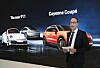Porsche Korea CEO Holger Gerrmann speaks during the press conference at the brand's Cheongdam showroom on June 16. [PORSCHE KOREA]