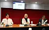 Culture Minister Yu In-chon, center, speaks during the meeting of government institutions affiliated with his ministry at the government complex in Sejong on Wednesday. [YONHAP]