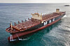 HD Korea Shipbuilding & Offshore Engineering's liquefied natural gas container ship [YONHAP]