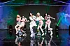 Girl group TRI.BE performs 'Witch' from its second EP “W.A.Y” at Tuesday’s showcase at the Ilchi Art Hall in southern Seoul’s Gangnam District. [TR ENTERTAINMENT]