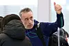 Paulo Bento, now former head coach of the Korean national football team, gestures to fans gathered at Incheon International Airport on Tuesday before departing for his native Portugal. Bento came to Korea in 2018, succeeding head coach Shin Tae-yong, who resigned after the 2018 World Cup in Russia. Bento managed to lead the Korean national team to the round of 16 at the World Cup in Qatar this year but announced his resignation after Korea crashed out of the tournament after a 4-1 loss to Brazil. [NEWS1]