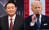 President-elect Yoon Suk-yeol, left, and U.S. President Joe Biden, right, will hold their first summit on May 21. [YONHAP]