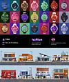 Images of non-fungible token (NFT) artworks that will be displayed during Kiaf Seoul 2022 [WEMADE]