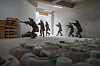 South Korean troops train in a bunker simulating a North Korean weapons of mass destruction facility at a training ground in Yangju, Gyeonggi on March 12. [JOINT PRESS CORPS]