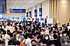 Attendants move between booths at last year's Upbit D Conference held in Busan. [DUNAMU]