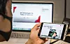 A smartphone shows a webinar hosted by SK Telecom on Wednesday. [SK TELECOM]