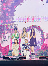 Girl group mimiirose performs its debut track 'Rose' at Yes24 Live Hall in Gwangjin District, eastern Seoul, during its debut showcase on Sept. 16. [YES IM ENTERTAINMENT]