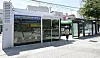 A view of a bus stop in Yangcheon District, western Seoul, on Thursday. The bus stop is one of the special stations in Yangcheon District, equipped with air conditioning, heating and an air purification system. A thermal camera will take temperatures of people entering and issue a warning announcement when anyone tries to come inside without a mask. [YONHAP]