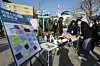 A booth promoting the Transgender Day of Remembrance is open in Yongsan District, central Seoul, on Nov. 20, 2022. [NEWS1]