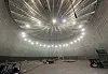 Inside Tank 7 of Gwangyang's Second LNG Terminal under construction using high manganese steel technology. [POSCO]