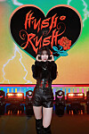 Lee Chae Yeon poses during a press showcase to promote her solo debut EP 'Hush Rush' at Yes24 Live Hall in Gwangjin District, eastern Seoul, on Wednesday. [WM ENTERTAINMENT]