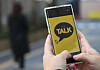 A user opens the KakaoTalk app on their phone. [YONHAP]