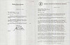 This pair of photos, provided by Yonsei University's Kim Dae-jung Presidential Library and Museum, shows a letter dated Sept, 30, 1983, sent from late former President Kim Dae-jung to now U.S. President-elect Joe Biden, left, and Kim's letter to Biden, dated Feb. 27, 1984.  [YONHAP]