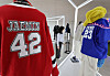 NCT stage outfits are on view at the C.at Work Global Trend Festa 2023, which continues until Sunday at the Dongdaemun Design Plaza in eastern Seoul. [YONHAP]