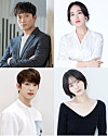 Clockwise from top left: Ji Sung, Kim Min-jung, Park Gyu-young and GOT7's Jin-young. [ILGAN SPORTS]
