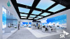 An image of SK's booth at the CES 2023, which is scheduled to kick off on Jan. 5 in Las Vegas. Some 40 technologies and products related to reducing carbon emissions will be displayed. [SK INC]