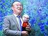 Park Hang-seo at a launching ceremony of Park Hang Seo International Football Academy held at Press Club in Hanoi, Vietnam on Aug. 30, 2023. [DJ SPORTSGROUP]