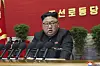 In this photo provided by the North Korean government, North Korean leader Kim Jong-un attends a ruling party congress in Pyongyang on Thursday. Kim has reviewed relations with rival South Korea and underscored the need to drastically improve its ties with the outside world as he addressed a major political conference for the third consecutive day, state media reported Friday. Independent journalists were not given access to cover the event. The Korean watermark on the image provided by the source reads: ″KCNA″ which is the abbreviation for Korean Central News Agency. [AP]