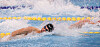 Hwang Sun-woo competes in the men’s 100-meter freestyle final at the Hangzhou Asian Games at Hangzhou Olympic Sports Centre Aquatic Sports Arena in Hangzhou, Chin on Sunday. [YONHAP]