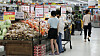 People shop for groceries at a supermarket in Seoul on July 13. [NEWS1]