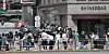 Customers wait in a long line in front of Shinsegae Department Store in Jung District, central Seoul, on May 29. [YONHAP]