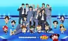 An image of the collaboration between boy band Treasure and puzzle game Pucca Puzzle Adventure [YG ENTERTAINMENT]
