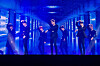 SF9 performs its new lead track 'Puzzle' during a showcase on Jan. 9, 2023 for its 12th EP 'The Piece Of9' at the Yes24 Live Hall in Gwangjin District, eastern Seoul. [FNC ENTERTAINMENT]