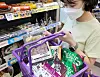 A customer shops for vegan items at a CU convenience store. [CU]