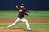 Jang Jae-young of the Kiwoom Heroes pitches in an intrasquad game at Gocheok Sky Dome in Seoul on March 3, 2021. [YONHAP]