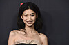 Hoyeon arrives at a red carpet event for ″Squid Game″ on Nov. 8, 2021, at NeueHouse Hollywood in Los Angeles. [AP]