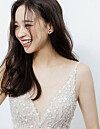Retired gymnast Son Yeon-jae poses in a wedding dress during her wedding photo shoot, ahead of the ceremony on Aug. 21. The photo was released through Son's Instagram account on Aug. 19 [INSTAGRAM SCREEN CAPTURE]