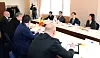 Korean Minister of Trade, Industry and Energy Lee Chang-yang meets with Romanian government officials including Minister of Economy Florin Marian Spataru and Romanian Minister of Energy Virgil-Daniel Popescu at the Lotte Hotel in Seoul on Friday. [MINISTRY OF TRADE, INDUSTRY AND ENERGY]