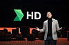 HD Hyundai Vice Chairman Chung Ki-sun presents an infrastructure innovation for human sustainability, 'Xite Transformation,' at a keynote of CES 2024 in Las Vegas, U.S., on Wednesday. [HD HYUNDAI]